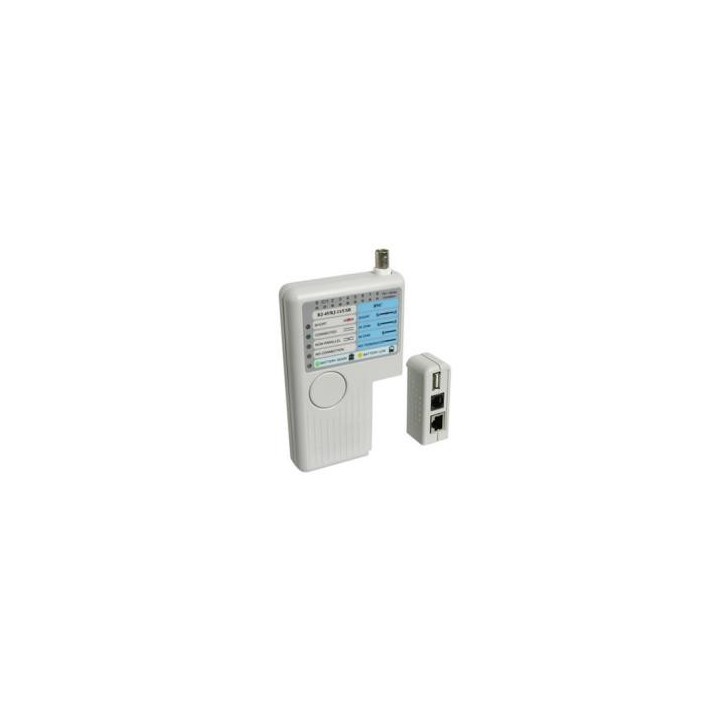 wp european cabling solution tester probador de cables wp rj11   rj12   rj45   bcn   usb