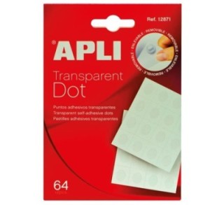 sobre 64 apli dot transparent