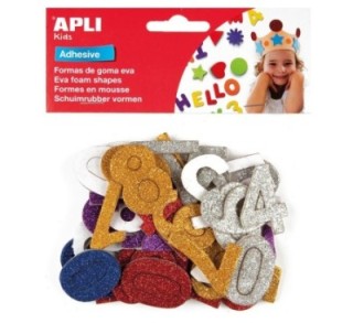 b.50u formas eva apli purp.numeros color 13486