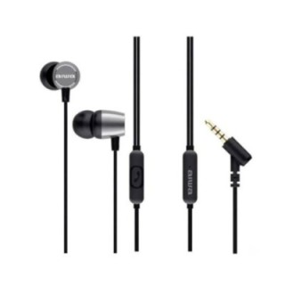aiwa auricular aiwa estm   30sl jack 3.5mm negro   plata