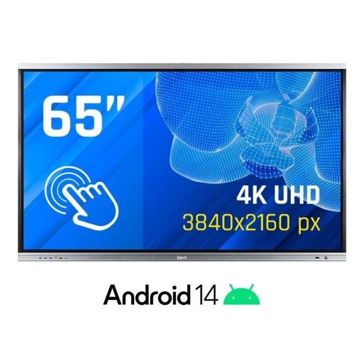 iggual pantalla interactiva 4k orchid 65"