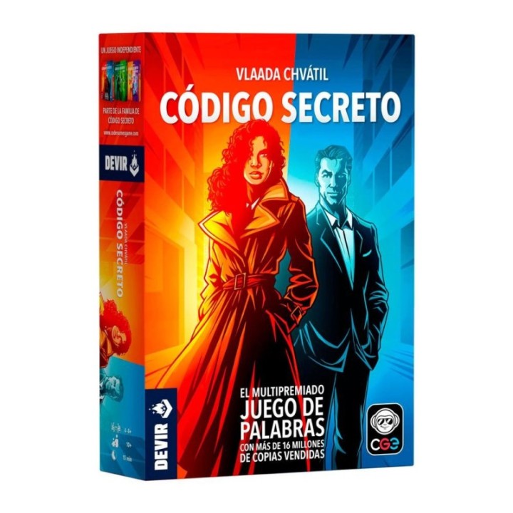 devir juego de mesa devir c?digo secreto pegi 8