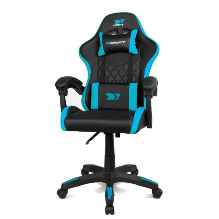drift silla gaming drift dr35 negra   azul