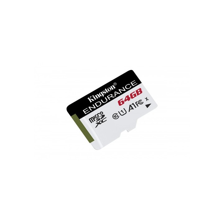 kingston kingston technology high endurance memoria flash 64 gb microsd clase 10 uhs i