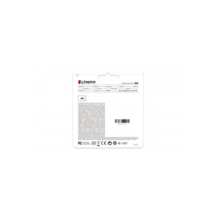 kingston kingston technology high endurance memoria flash 64 gb microsd clase 10 uhs i