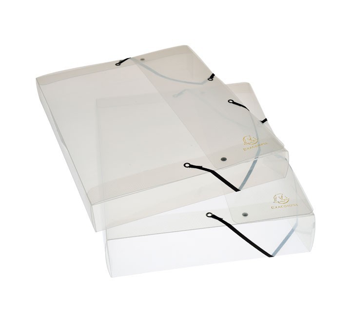 carpeta proyectos exacompta 25mm cristal 5962e