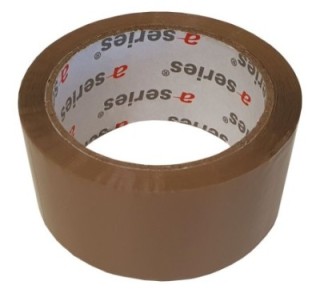 rollo precinto pp 50mmx66m marron