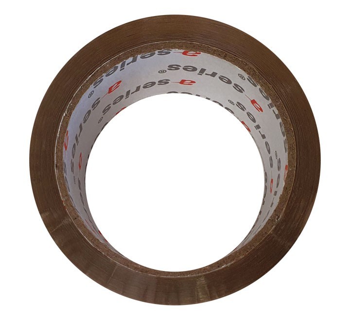 rollo precinto pp 50mmx66m marron