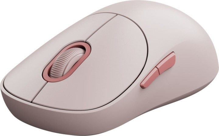 raton xiaomi mouse 3 pink rf inalambrico bateria recargable