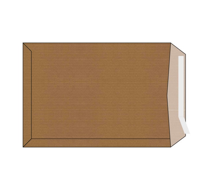 c.250 bolsas uso gral. sam 80 gr.162x229 kraft k 5