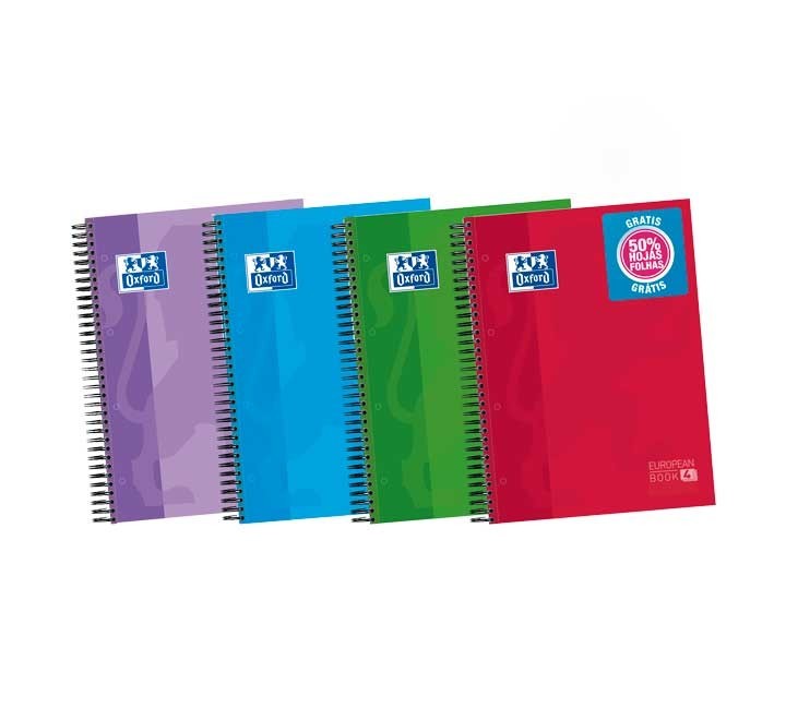 cuad oxford ebook 4 classic a4 5x5 120h 3sep vivos