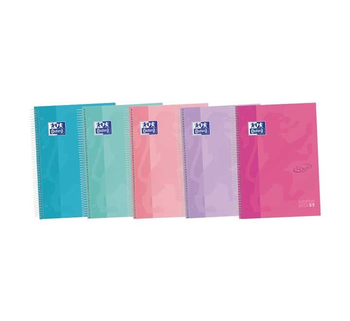 cuad oxford ebook 5 a4 5x5 120h touch pastel