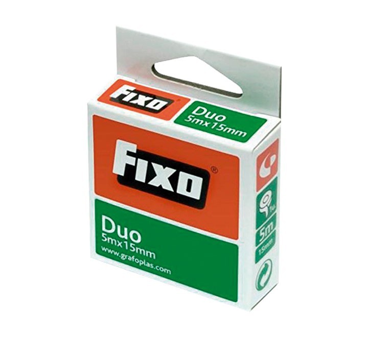 cinta adh. fixo duo doble cara 5mx15mm 7560030