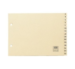 indice alfab. elba 4o cartul. a z 15p beige