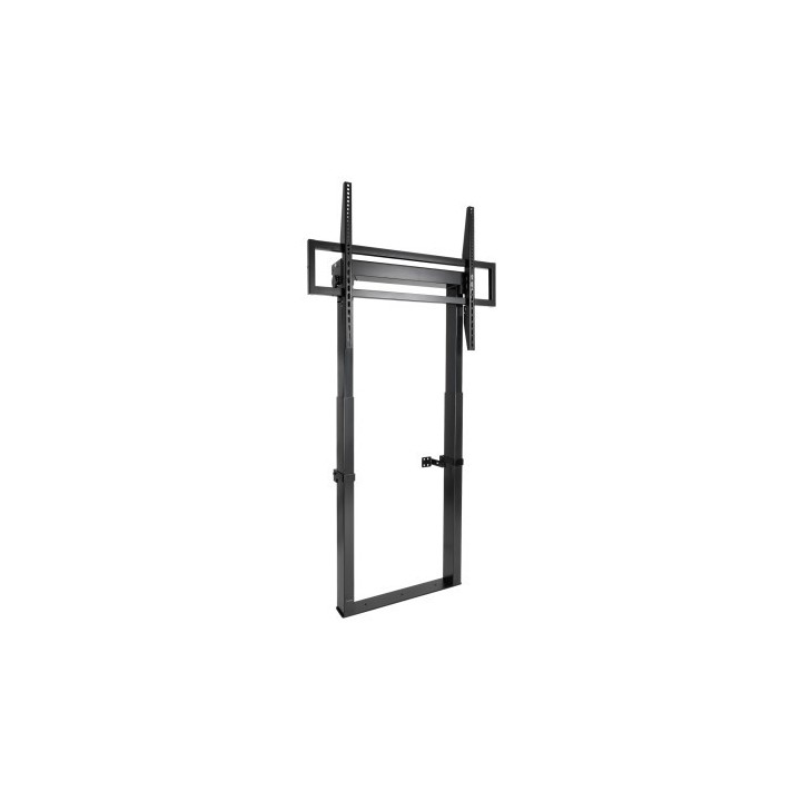 tooq tooq hiperion soporte de suelo/pared fijo para pantallas 55" 100", negro
