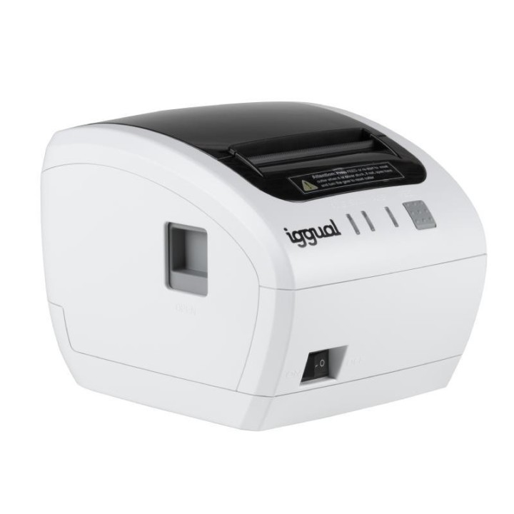iggual impresora t?rmica tp easy 80w usb+rj11 blan