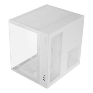 mars gaming caja ordenador mars gaming mcvonew atx frgb cristal templado blanca