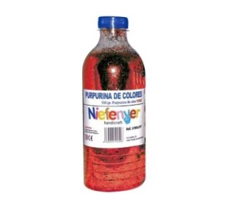 bote purpurina niefenver 550gr rojo