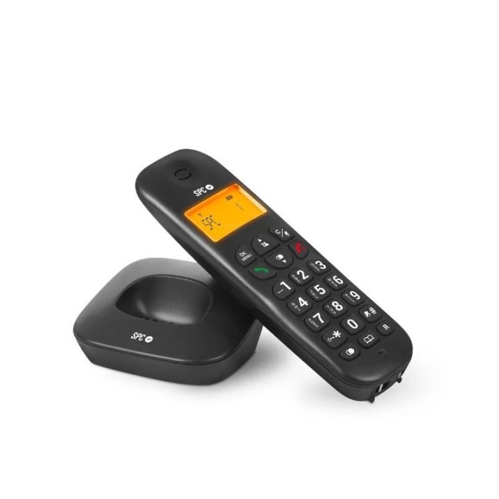 spc 7300ns telefono inal?mbrico air negro