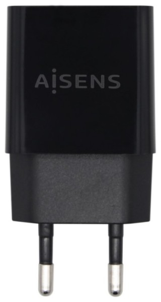 cargador usb aisens 10w alta eficiencia 5v 2a negro
