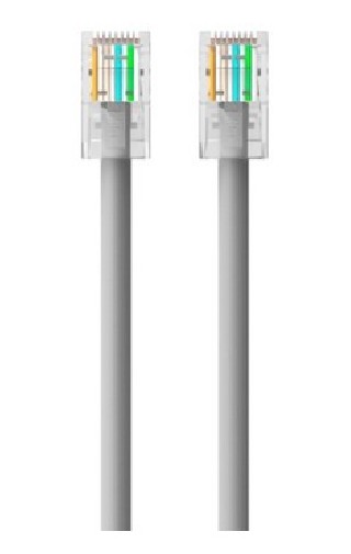 belkin belkin rj45 rj45, cat6, 1m cable de red gris