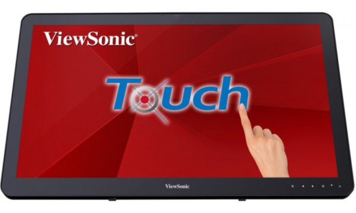 monitor viewsonic td2430 23,6" fhd vga hdmi dp altavoces tactil negro