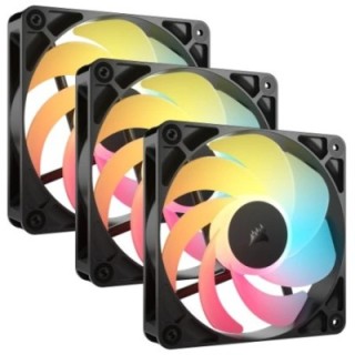 corsair corsair rs120 r argb carcasa del ordenador ventilador 12 cm negro 3 pieza s