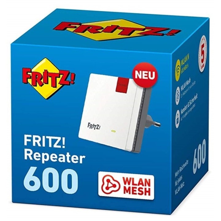 fritz repeater 600 extensor repetidor n600