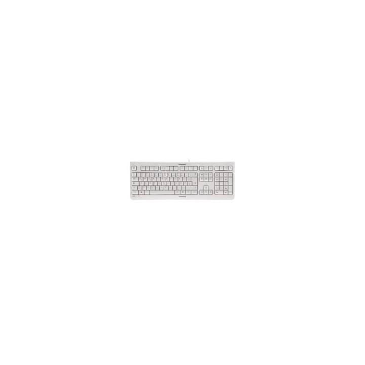 cherry teclado cherry kc 1000 silencioso usb ultra slim blanco