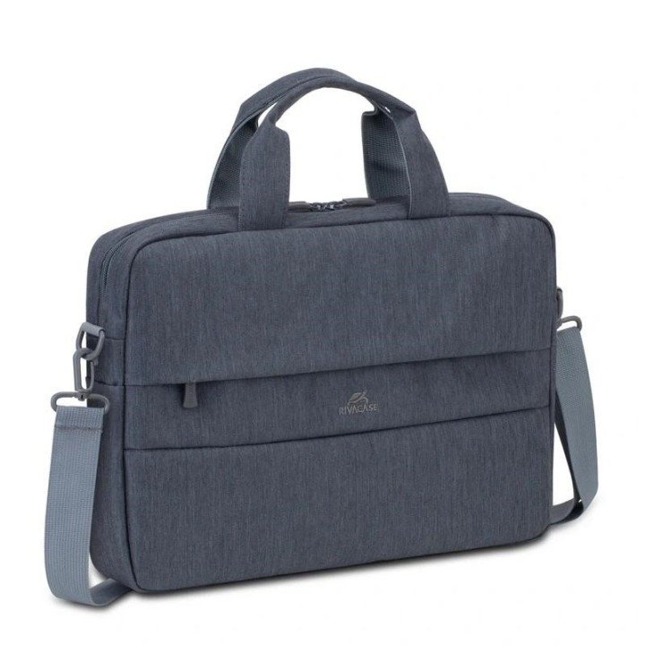 rivacase 7522 maletin antirrobo 14" gris oscuro
