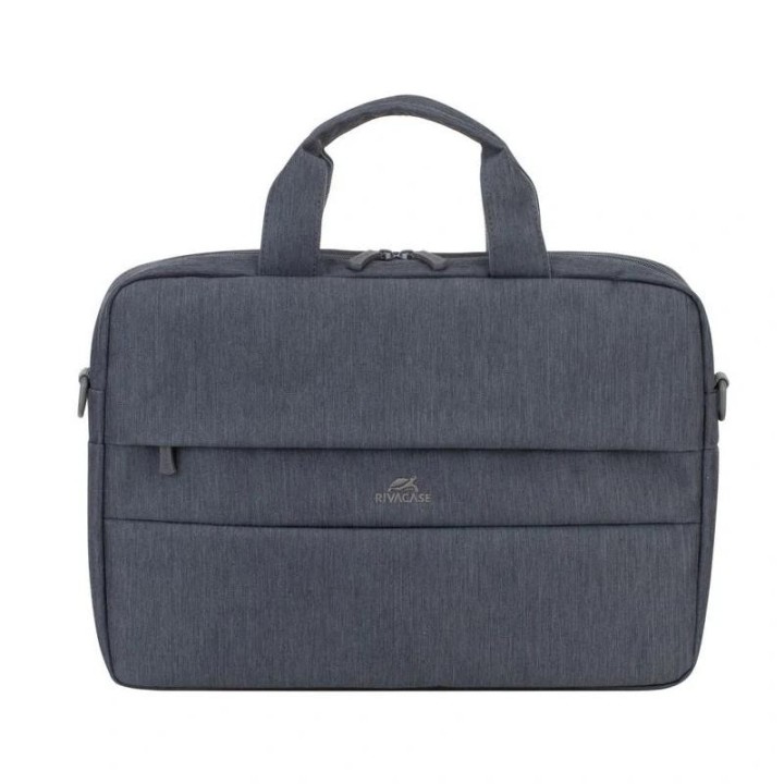 rivacase 7522 maletin antirrobo 14" gris oscuro