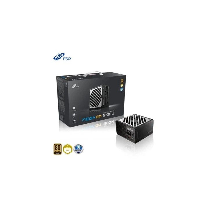 fsp fsp mega 1200gm 1200w 80 plus gold full modular atx3.1 pcie 5.1 12v 2x6