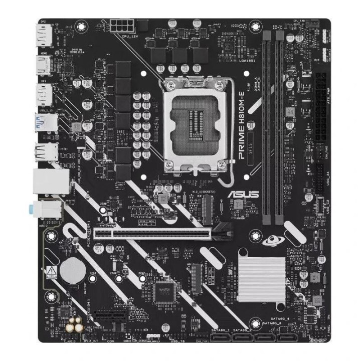 asus placa base prime h810m e csm matx 1851