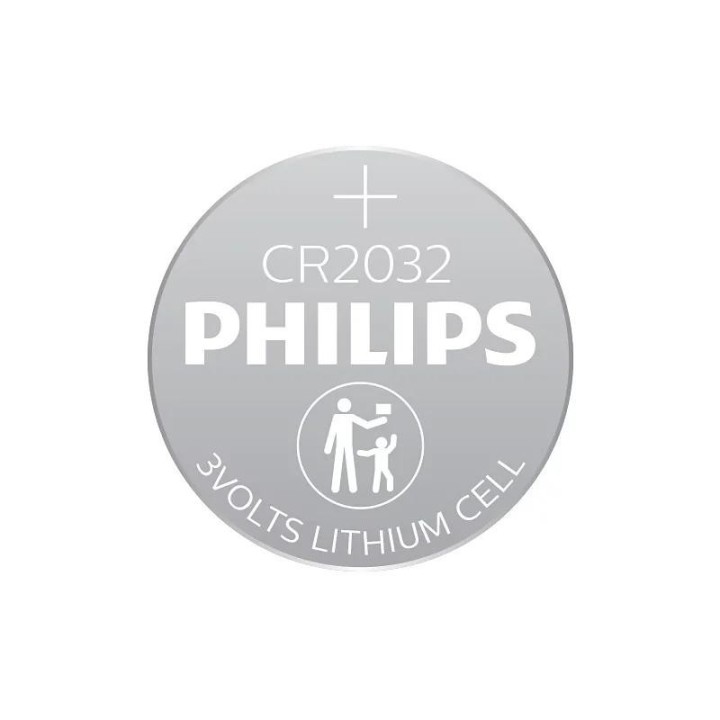 philips pila boton litio cr2032 3v blister5