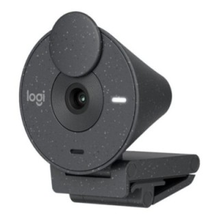 logitech webcam logitech brio 300 grafito full hd    usb tipo c