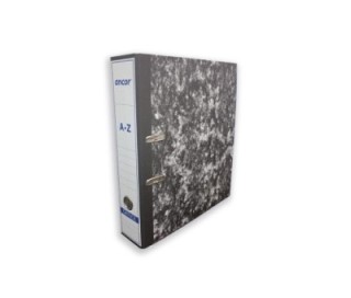 ancor archivador jaspeado a z folio con rado negro ancor 002089  pack  25 unidades