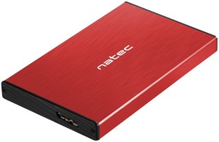 carcasa hdd natec rhino go nkz 1279 2,5" roja