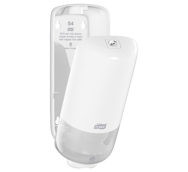 dispensador jabon tork espuma blanco s4