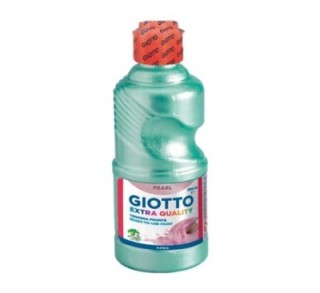 bote tempera 250ml verde nacarado 531303