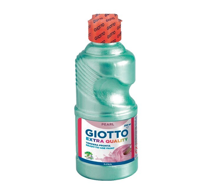 bote tempera 250ml verde nacarado 531303