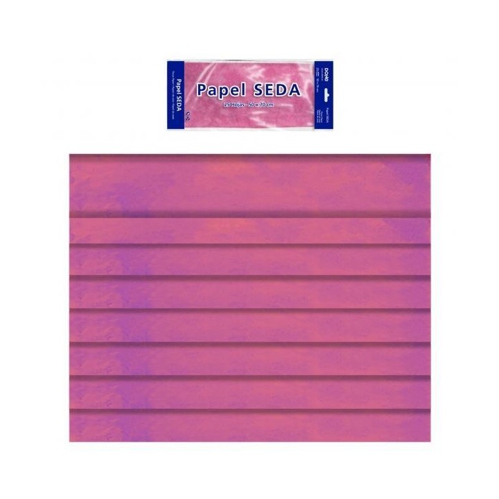 bolsa 25h papel seda dohe 50x70cm rosa