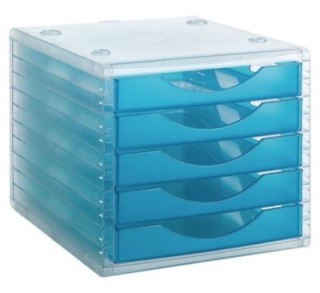 modulo 5 caj. archivo 2000 transl. azul