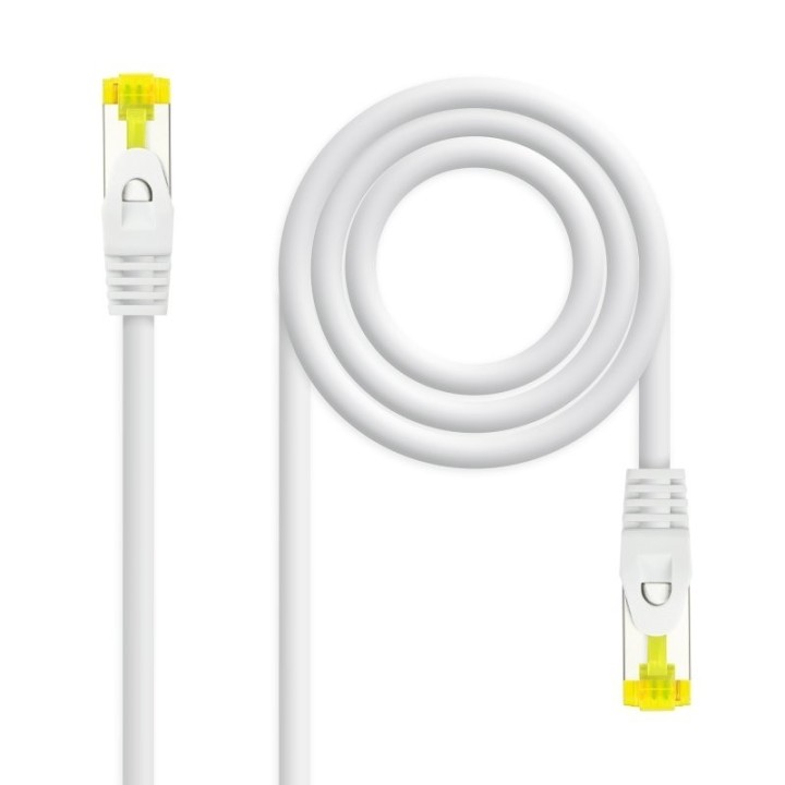 nanocable latiguillo lszh cat.6a sftp 25cm blanco