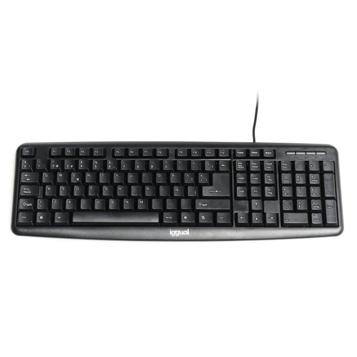 iggual teclado usb est?ndar ck basic 105t negro