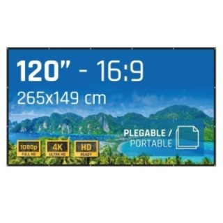 iggual pantalla plegable eco cost 120" 16 9