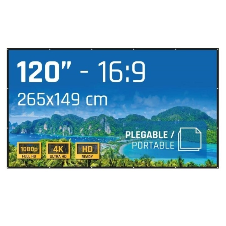 iggual pantalla plegable eco cost 120" 16 9
