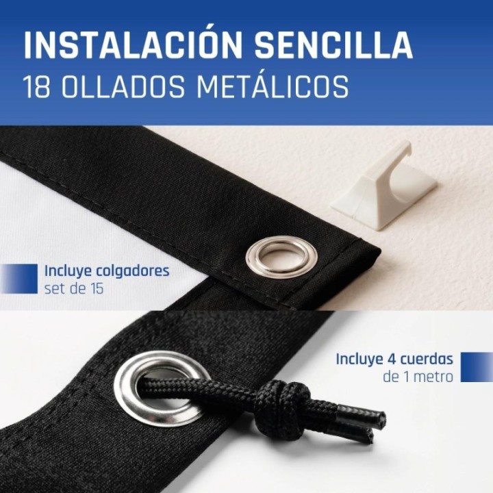 iggual pantalla plegable eco cost 120" 16 9