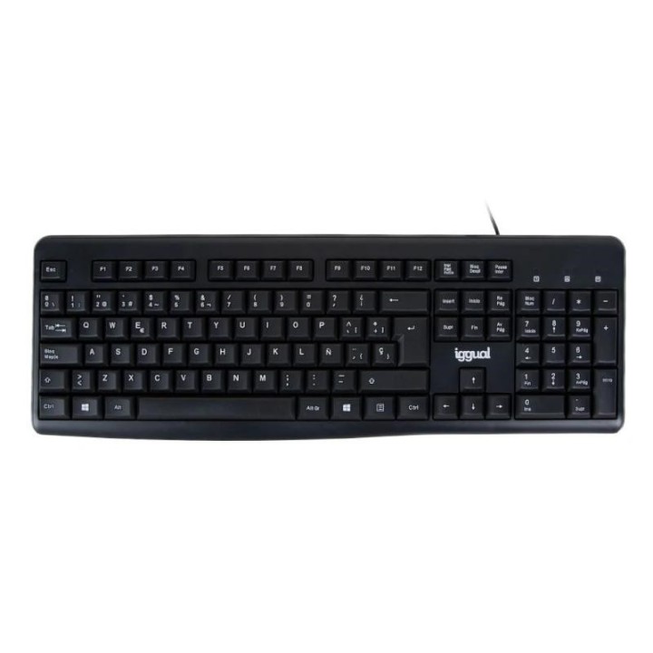 iggual teclado est?ndar ck basic2 105t negro