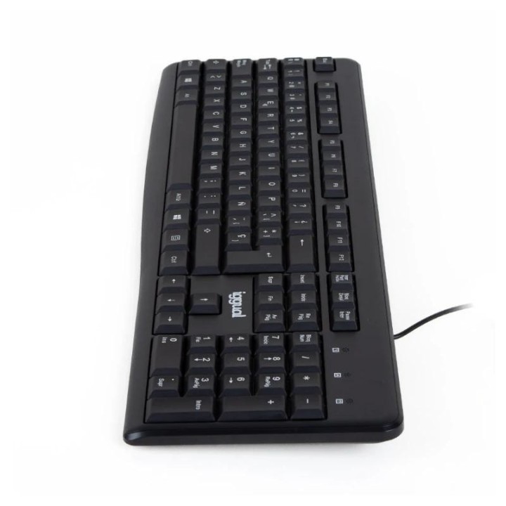 iggual teclado est?ndar ck basic2 105t negro