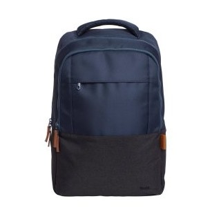 mochila trust lisboa color azul para portatiles hasta 16" 3 compartimientos 23l